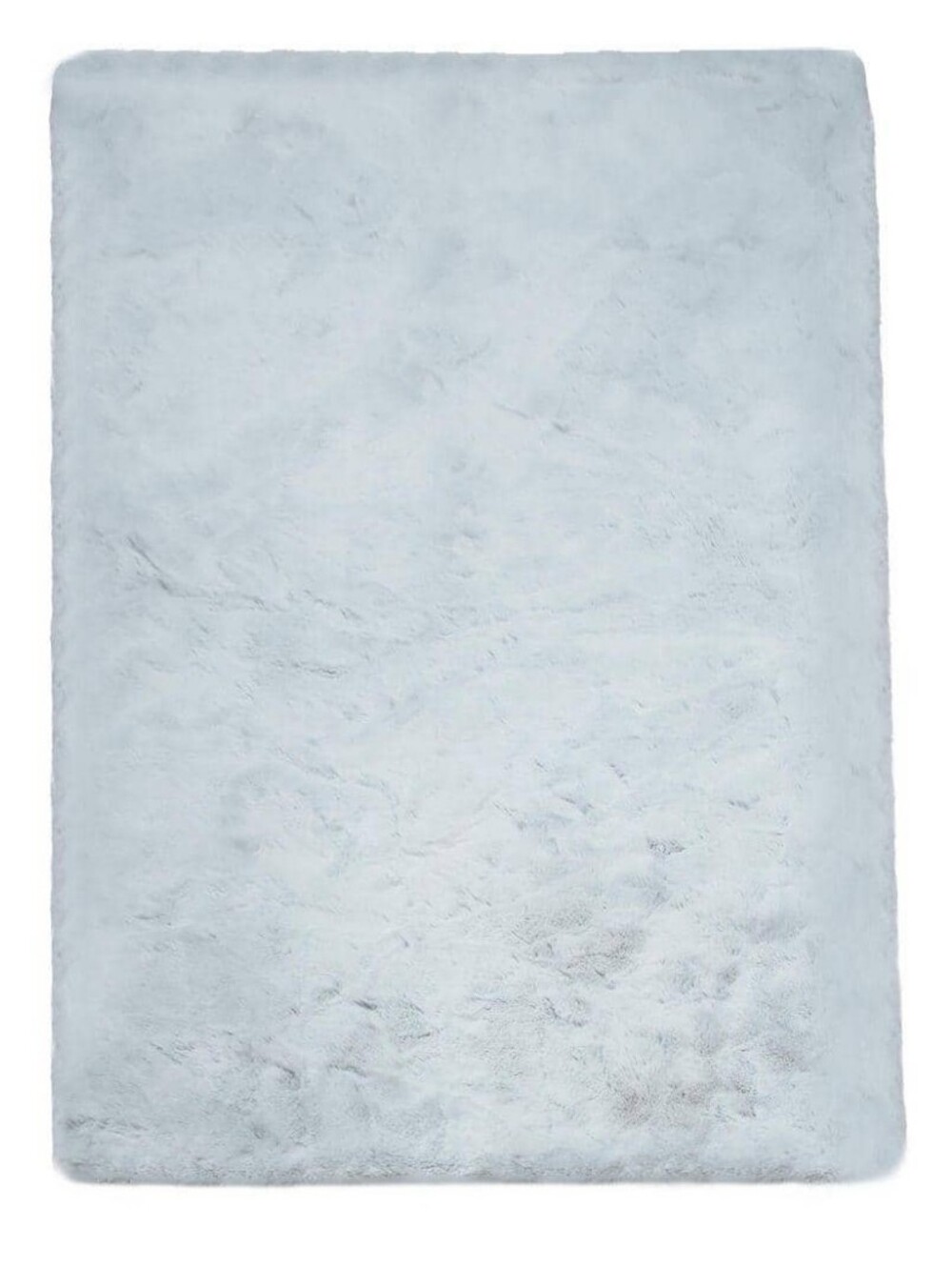 Koolaburra By Ugg Baxter Faux Fur Area Rug- Pearl Blue